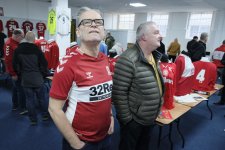 New exhibition from the Boro Shirt Museum before the FA Cup game with Chelsea
