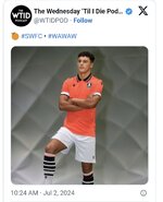 Sheff Weds away kit FMTTM