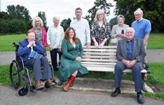 Friends bench Stewart park.jpg Friends bench Stewart park.jpg