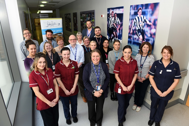 Sir Bobby Robson Cancer Trials Research Centre team.JPG